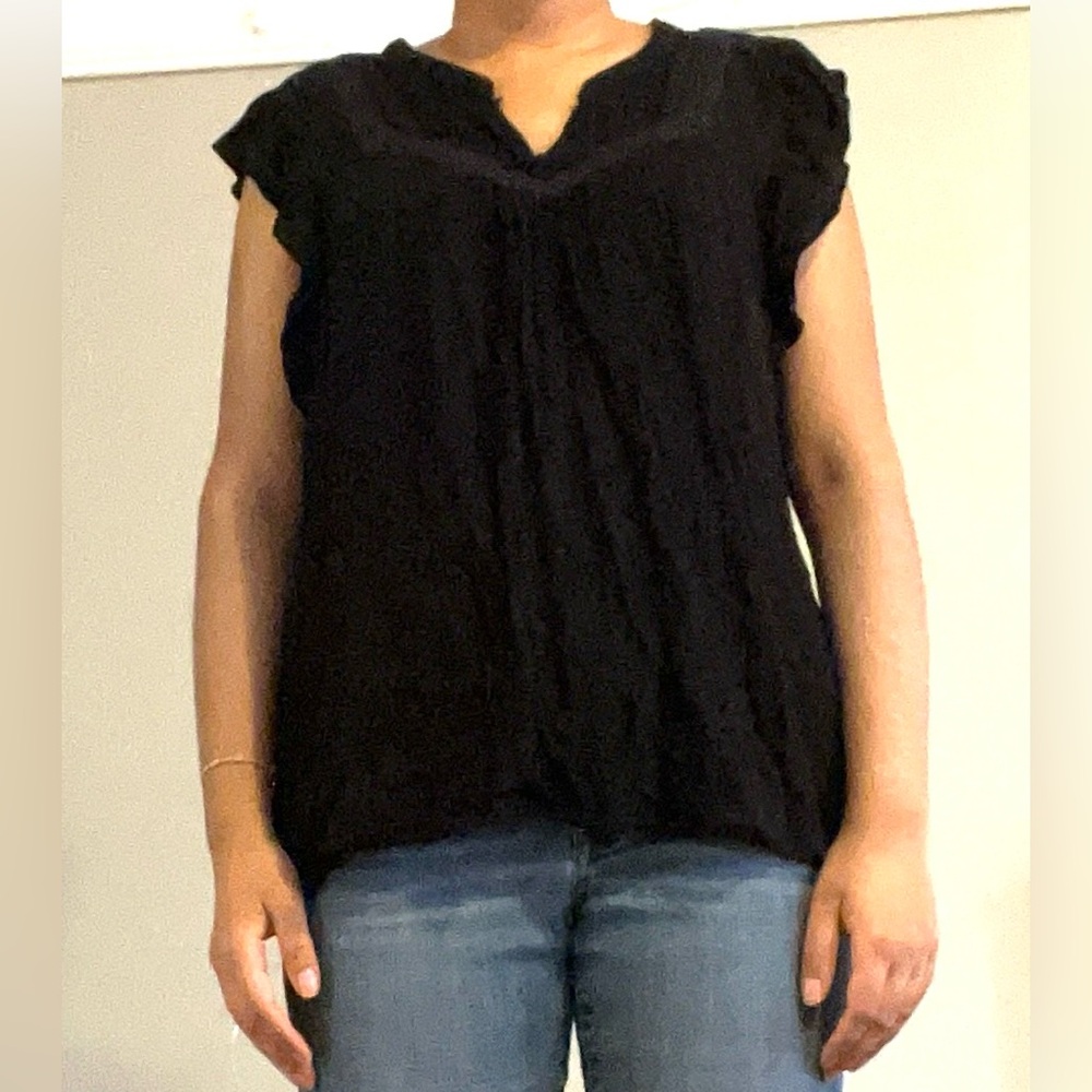 Size M Dalia Women's Black Blouse